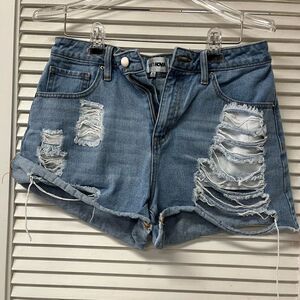 Fashion Nova Shorts Distressed Sz 9